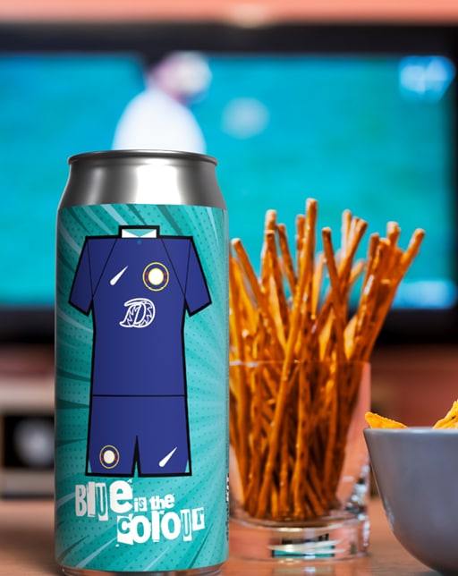 Chelsea Home Kit Inspired Beer 6x440ml can pack