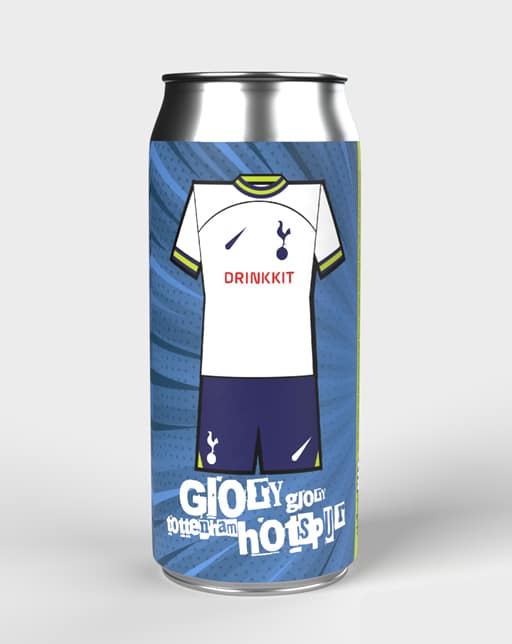 Tottenham Home Kit Inspired Beer 6x440ml can pack